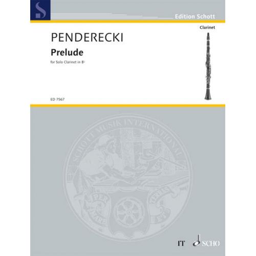 Penderecki K. - Prelude - BB Clarinet
