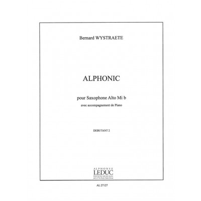Wystraete Bernard - Alphonic - Saxophone & Piano