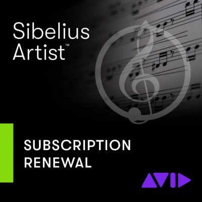 Sibelius Artist Subscription Renewal 1Y