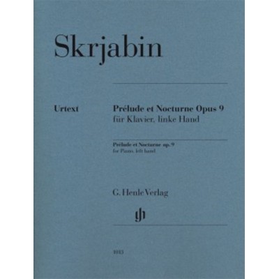 Skrjabin A. - Prelude & Nocturne Op.9 - Piano