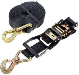 Ratchet Hook Strap 50mm x 8m T noir