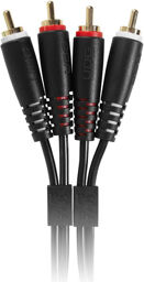 Ultimate Cable RCA Straight BL black