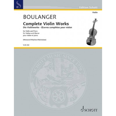 Boulanger Lili - Oeuvres Completes Pour Violon