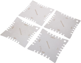 Radius Gauge Notched 4-Set