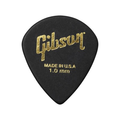 Modern Guitar Picks 6 Pack Black 1.0mm Guitar Picks