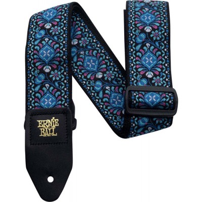Sangle Jacquard Indigo Orchid