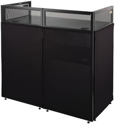 DJ Table Black Shelf Noir