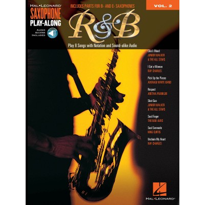 Saxophone Play Along Vol.2 - R&B + Audio En Ligne