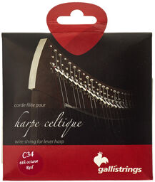 Lever Harp Bass Wire C34