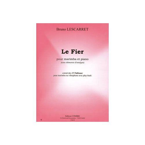 Lescarret - Le Fier - Marimba et Piano