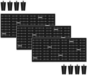 Grid-Divide Expansion Short Black