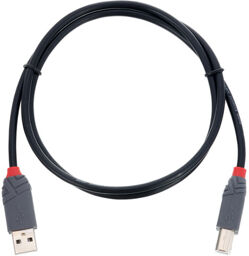 USB 2.0 Typ A/B 1m Noir