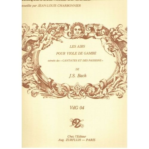 Bach J.S. - Airs De Bach - Viole De Gambe