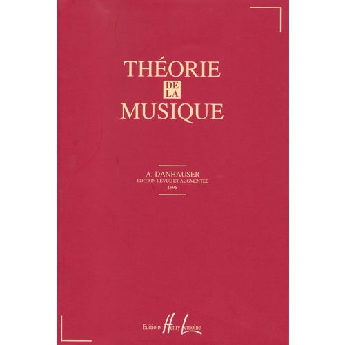 Danhauser Adolphe - Theorie De La Musique