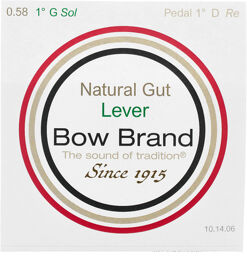 NG 1st G Gut Harp String No.6