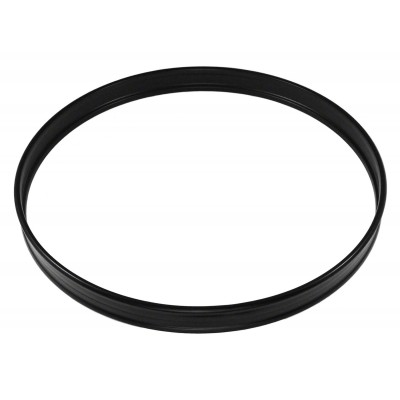 HBS-16BL - Cercle Grosse Caisse 16 Metal - Noir