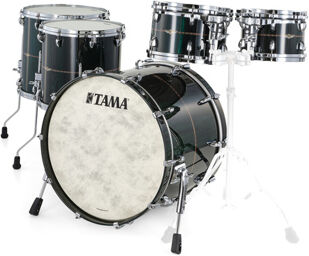 STAR Drum Bubinga Set CDKG Dark Green Cordia
