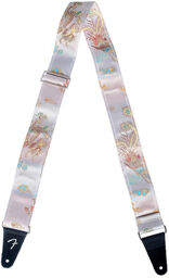 Satin Dragon Strap Ivory Ivoire avec motif dragon