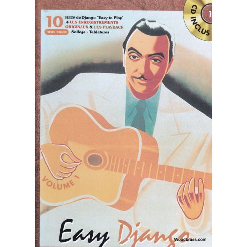 Reinhardt Django - Easy Django Vol.1 + CD - Guitare Tab