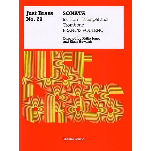 POULENC - SONATA FOR HORN, TRUMPET AND TROMBONE - HORN