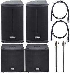 X-Pro 110/112SA Power Bundle Noir