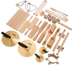 Percussion Set 4 in Wood Box