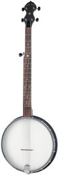 Openback 5-String Banjo 12“ Noir mat