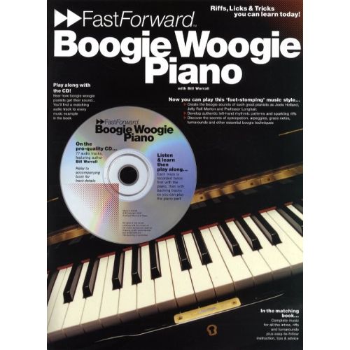 Worrall Bill - Fast Forward - Boogie Woogie + CD - Piano