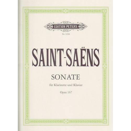 SAINT-saens - Clarinet Sonata Op. 167 - Clarinette et Piano