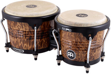 Marathon Designer Bongos LB Leopard Burl