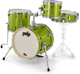 PDP New Yorker Shell Set Green Electric Green Sparkle