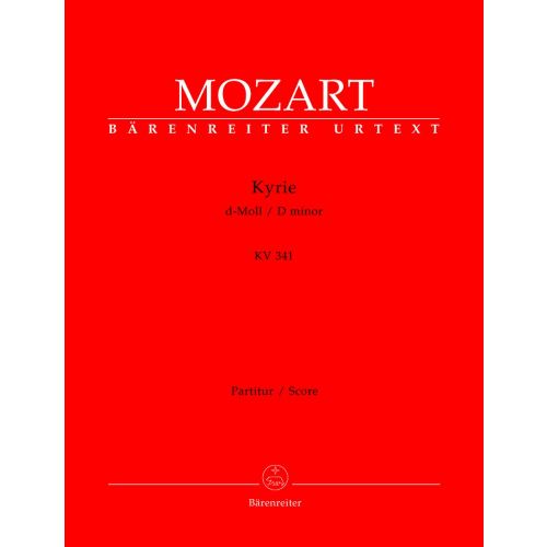 Mozart W.a. - Kyrie In D Minor KV 341 - Conducteur