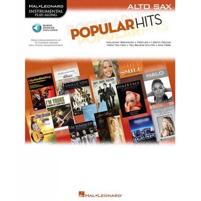 Instrumental Play Along - Popular Hits - Alto Saxophone