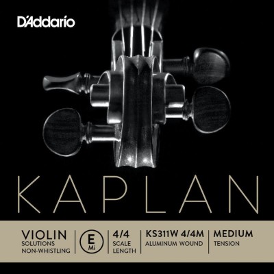4/4 Kaplan Violon Corde De Mi Medium