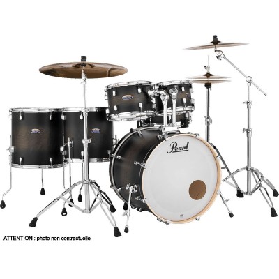Decade Maple Studio 22 Satin Black Burst
