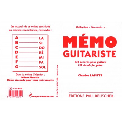 Mémo du guitariste