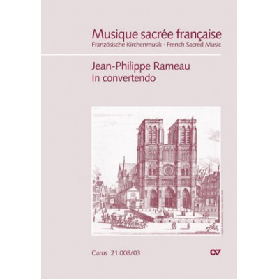 RAMEAU J.-P. - IN CONVERTENDO - VOCAL SCORE