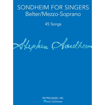 Rilting Music - Sondheim for Singers