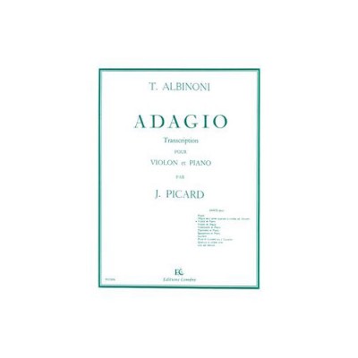Albinoni - Adagio - Violon et Piano