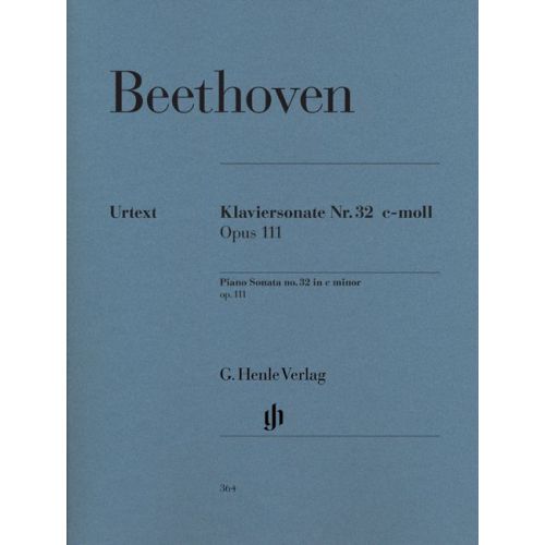 Beethoven L.V. - Piano Sonata No. 32 C Minor Op. 111