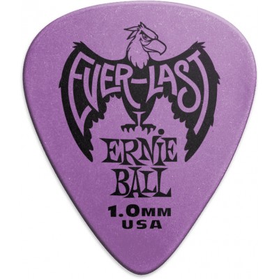Médiators Everlast Sachet de 12 Violet 1mm