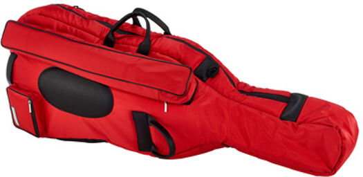 PERF1001SR Cello Bag 4/4 Red Cranberry Red