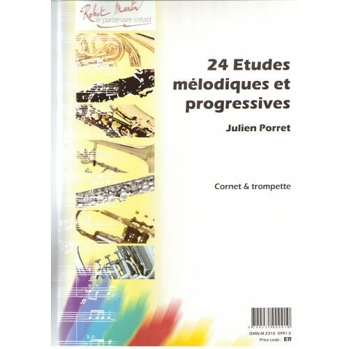 Porret J. - VINGT-quatre Tudes Mlodiques et Progressives