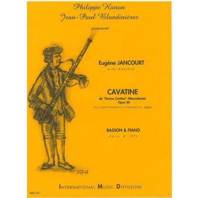 Jancourt - Cavatine Op 60 - Basson et Piano