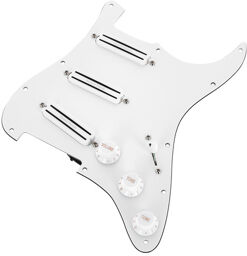 Triple Hot Rails Loaded PG WH Blanc