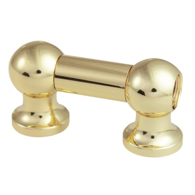 TL12S25-BR Coquille Tube 25mm Dorée Mono Tirant (X1)