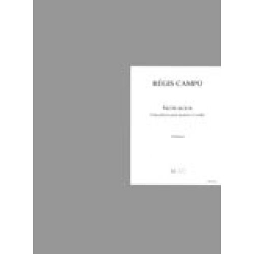 Campo - NOTE-book Po+parties - Quatuor À Cordes