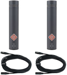 KM184 MT Stereo Set Bundle noir mat
