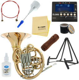 HR-301G F-/Bb Double Horn Set noir