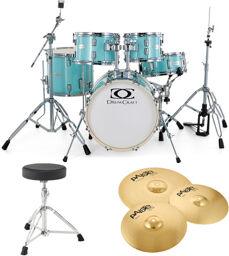 Series 3 Junior TQS Paiste Set Turquoise Sparkle